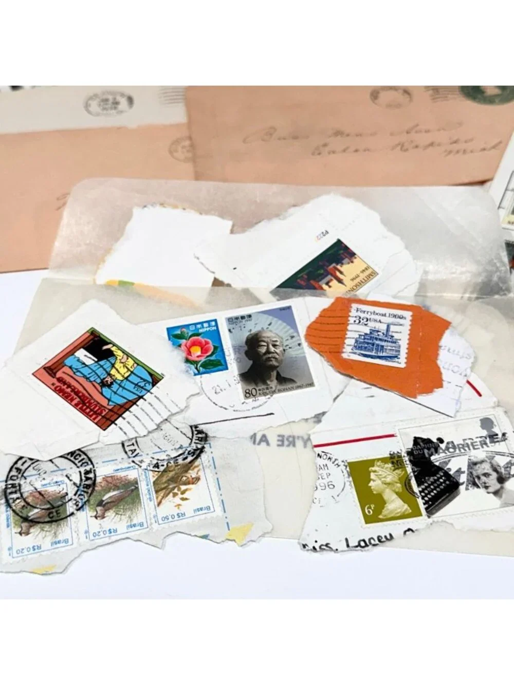 Vintage 1900s - 1990s Massive Postage Stamp Collection - Picture 9 of 9